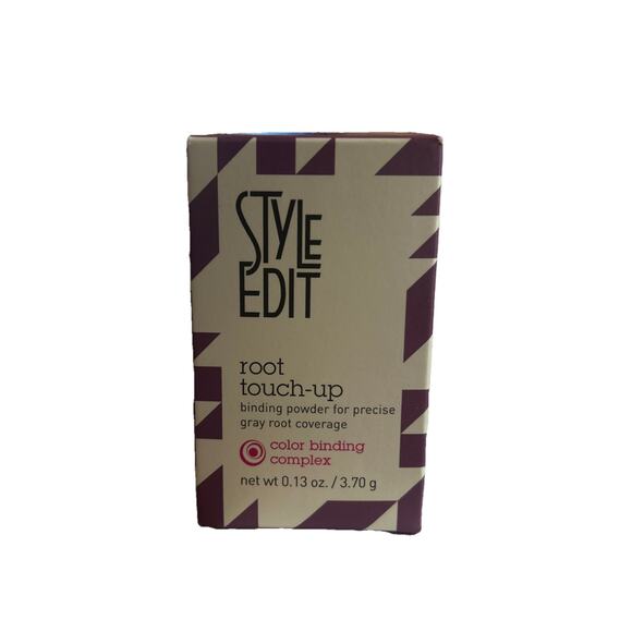 Style Edit Root Touch Up Powder Dark Brown Gray Root Coverage .13oz NIB - Picture 1 of 3
